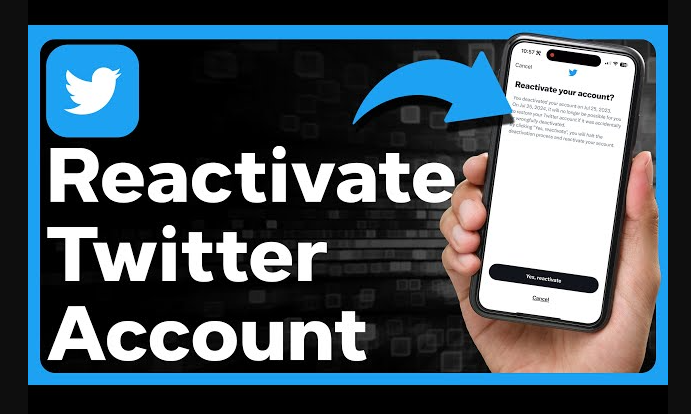 An image to illustrate my target key phrase: How to reactivate your Twitter account.