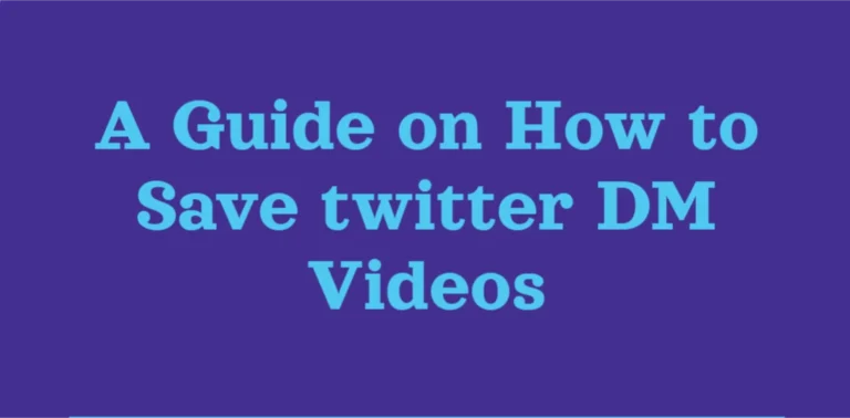 An image to illustrate my target key phrase: How To Save Twitter DM Videos