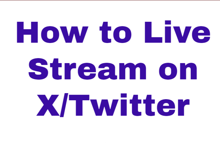 An image to illustrate my target key phrase: How to Live Stream on Twitter