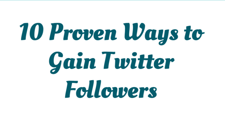 An image to illustrate Ways to Gain Twitter Followers